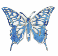 Papier d&eacute;coup&eacute; papillon