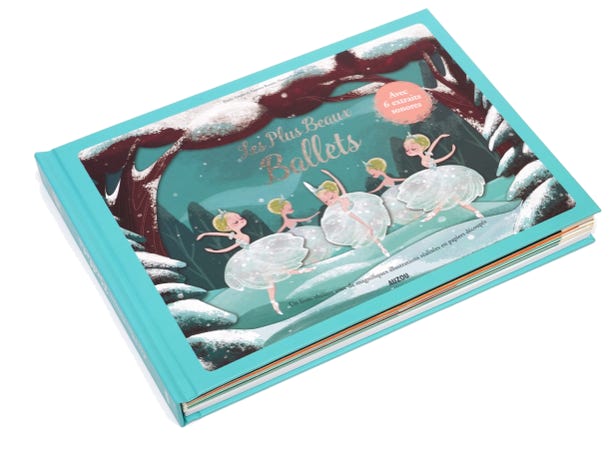 livre anim&eacute; ballets