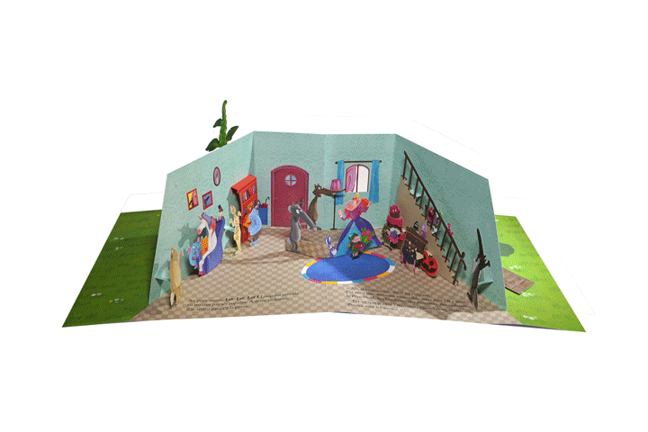 livre pop-up sur 360&deg;